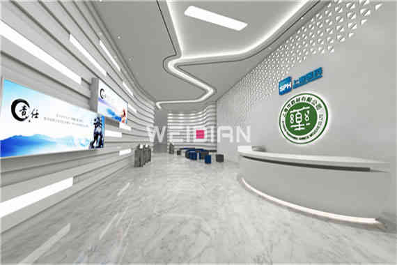 上藥集團(tuán)企業(yè)展廣州展廳裝修設(shè)計公司