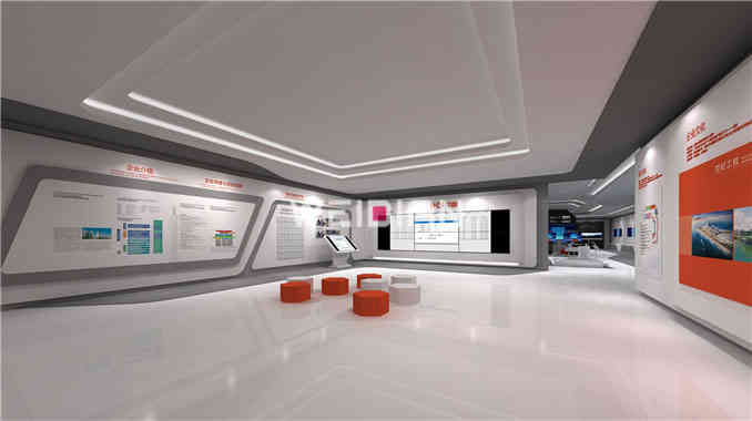 佳都科技企業(yè)深圳展廳裝飾設(shè)計(jì)