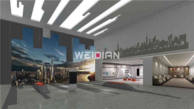 佳都科技企業(yè)深圳展廳裝飾設(shè)計(jì)