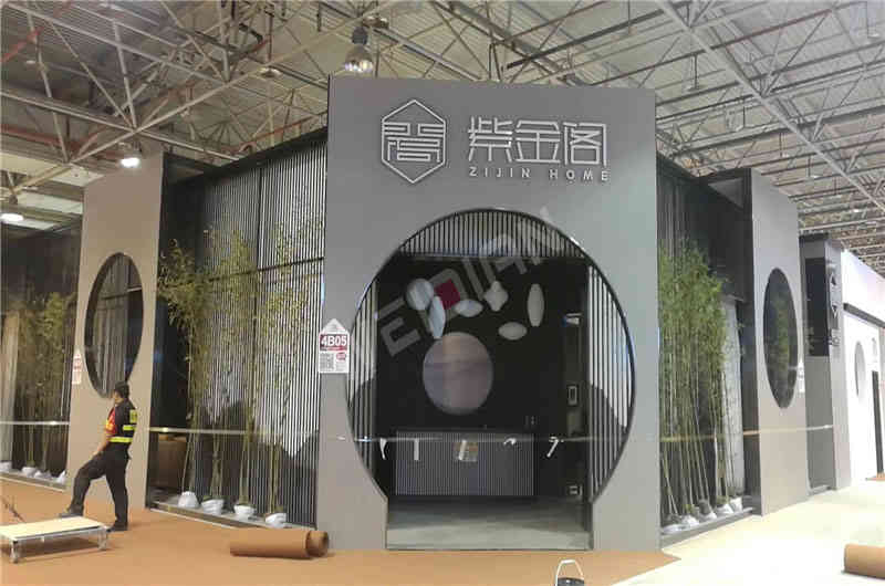 紫金閣深圳國際家具展深圳展臺設(shè)計(jì)搭建