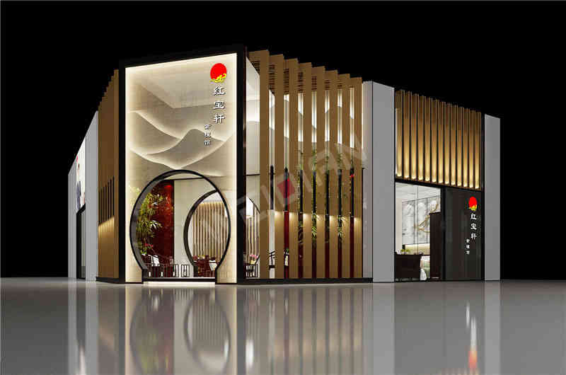 紅寶軒深圳國際家具展展覽深圳展臺設(shè)計(jì)搭建
