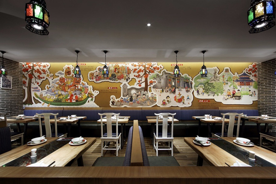 廣州裝修公司嶺南菜館裝修設計方案 廣州裝修公司嶺南菜館裝修設計方案