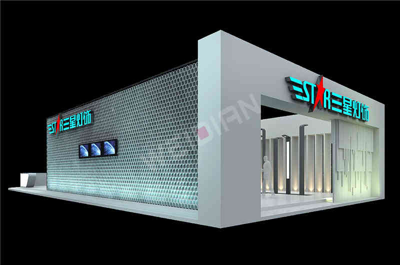 三星照明廣州國際照明展覽會-光亞展廣州展臺設(shè)計(jì)搭建