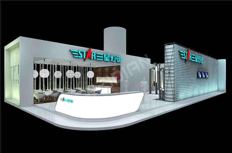 三星照明廣州國際照明展覽會-光亞展廣州展臺設(shè)計(jì)搭建