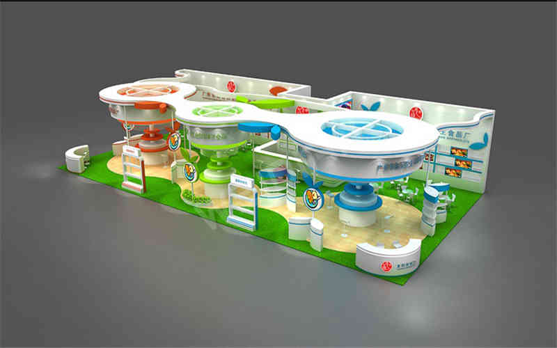 廣州展覽裝飾設(shè)計公司助力龍歸美味王廣州國際進口食品展覽會FOOD2CHINA廣州展臺設(shè)計搭建