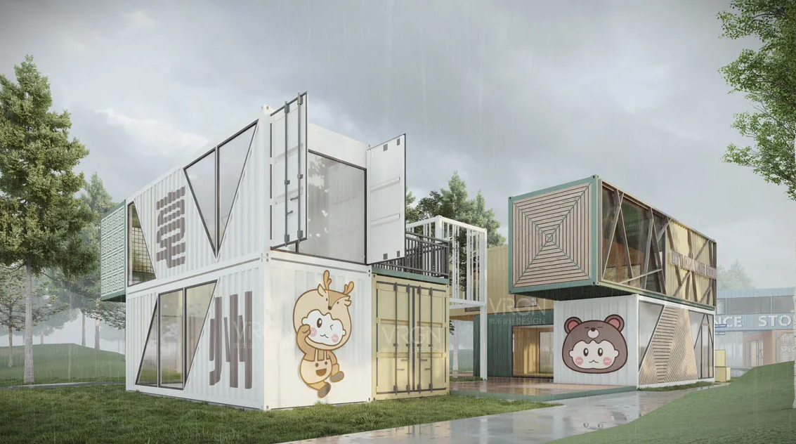 廣東鄉村驛站建設、廣東鄉村振興驛站制作、廣東省鄉村集裝箱驛站制作（一）