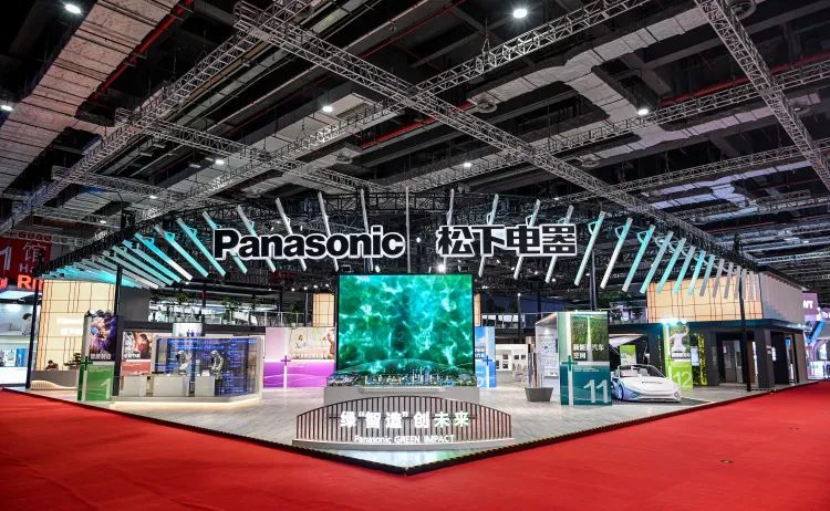 武漢展位設(shè)計(jì)搭建公司領(lǐng)你看最具有創(chuàng)意00家企業(yè)展臺(tái)的2023進(jìn)博會(huì)(松下展位)2