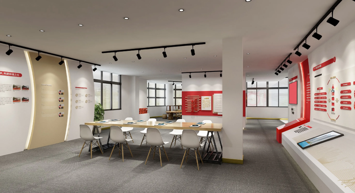 廣東河源黨建活動室設(shè)計裝修、黨建服務(wù)中心設(shè)計裝修、社區(qū)服務(wù)中心、黨群服務(wù)中心