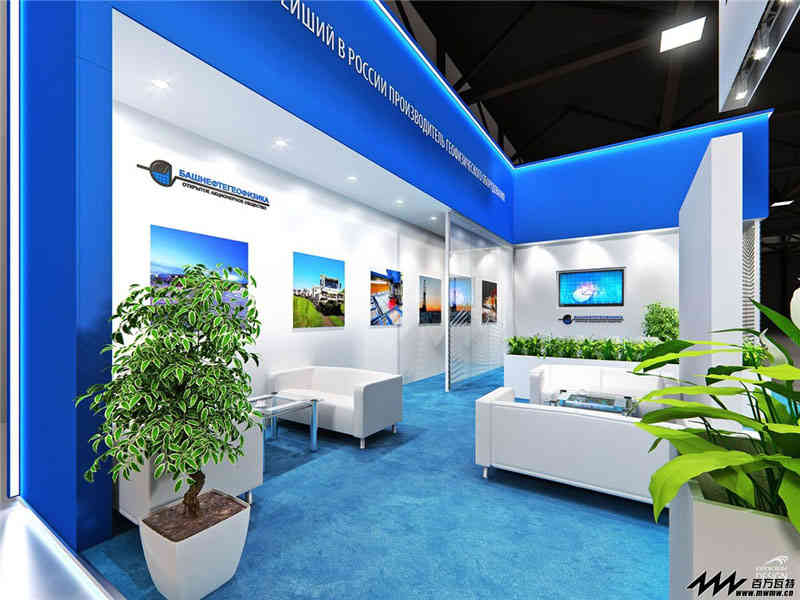 北京普源精電科技有限公司參展上海新國際博覽中心展覽設計展臺搭建3