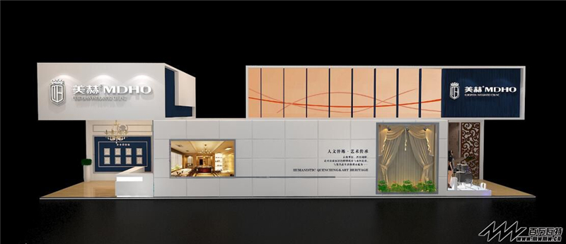海爾集團參展廣州會展中心（LVCC）廣州展覽設計展臺搭建2