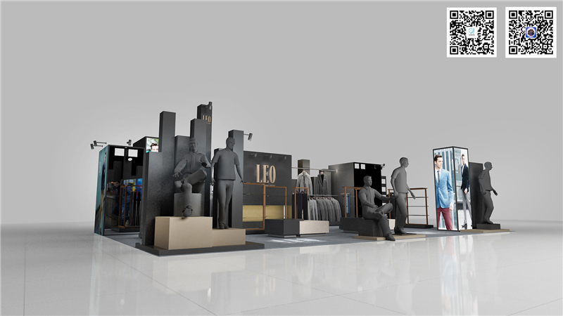 瑞柏科技股份有限公司參展廣州展覽中心展覽設(shè)計(jì)展臺(tái)搭建3